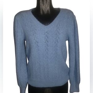 Joie Baby Blue V Neck Sweater S